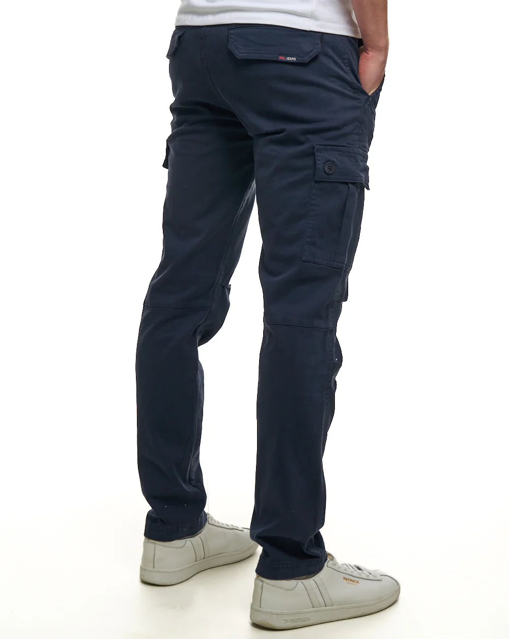 80s Casual Classics Albion Cargo Pants Navy - Image 6