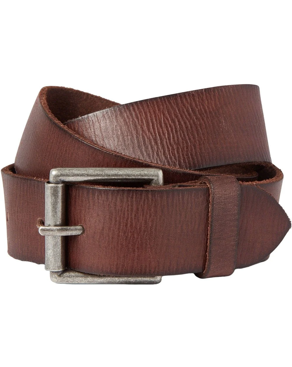 80s Casual Classics Bronson Leather Belt Brown