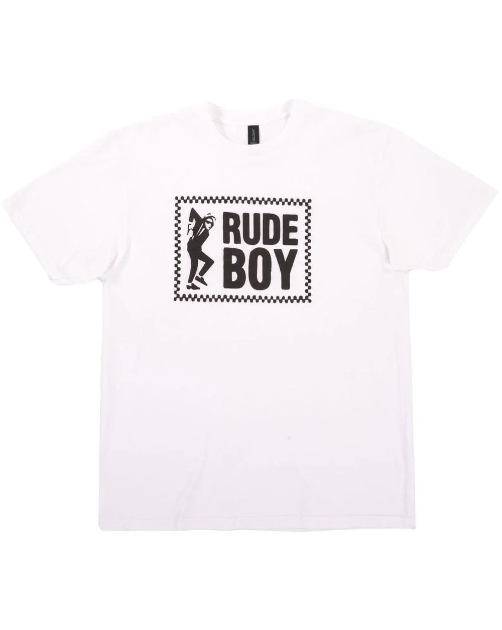 80s Casual Classics Rude Boy T Shirt White