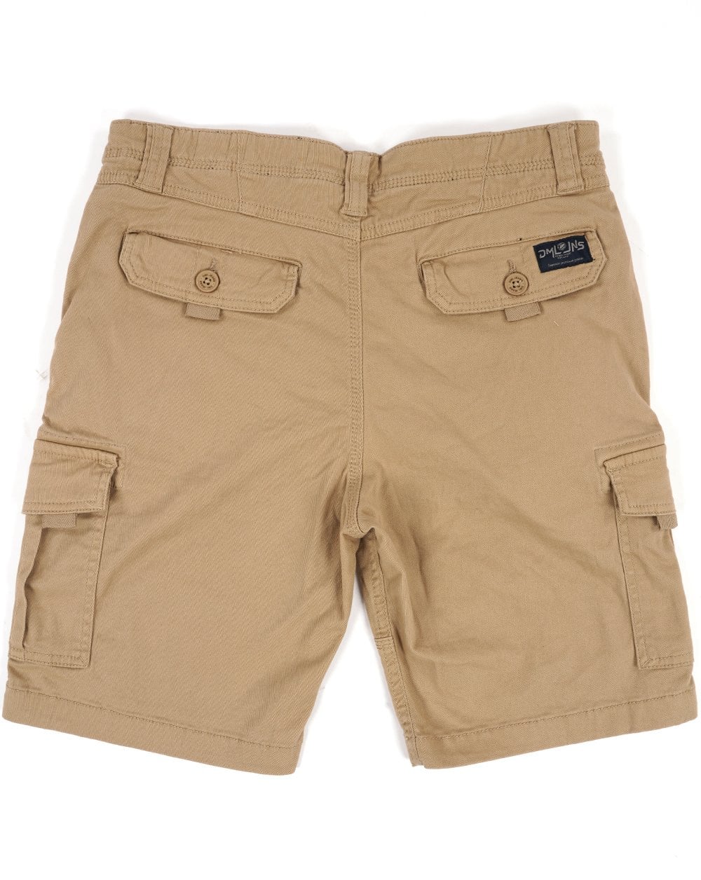 80s Casual Classics Taurus Cargo Shorts Stone - Image 2