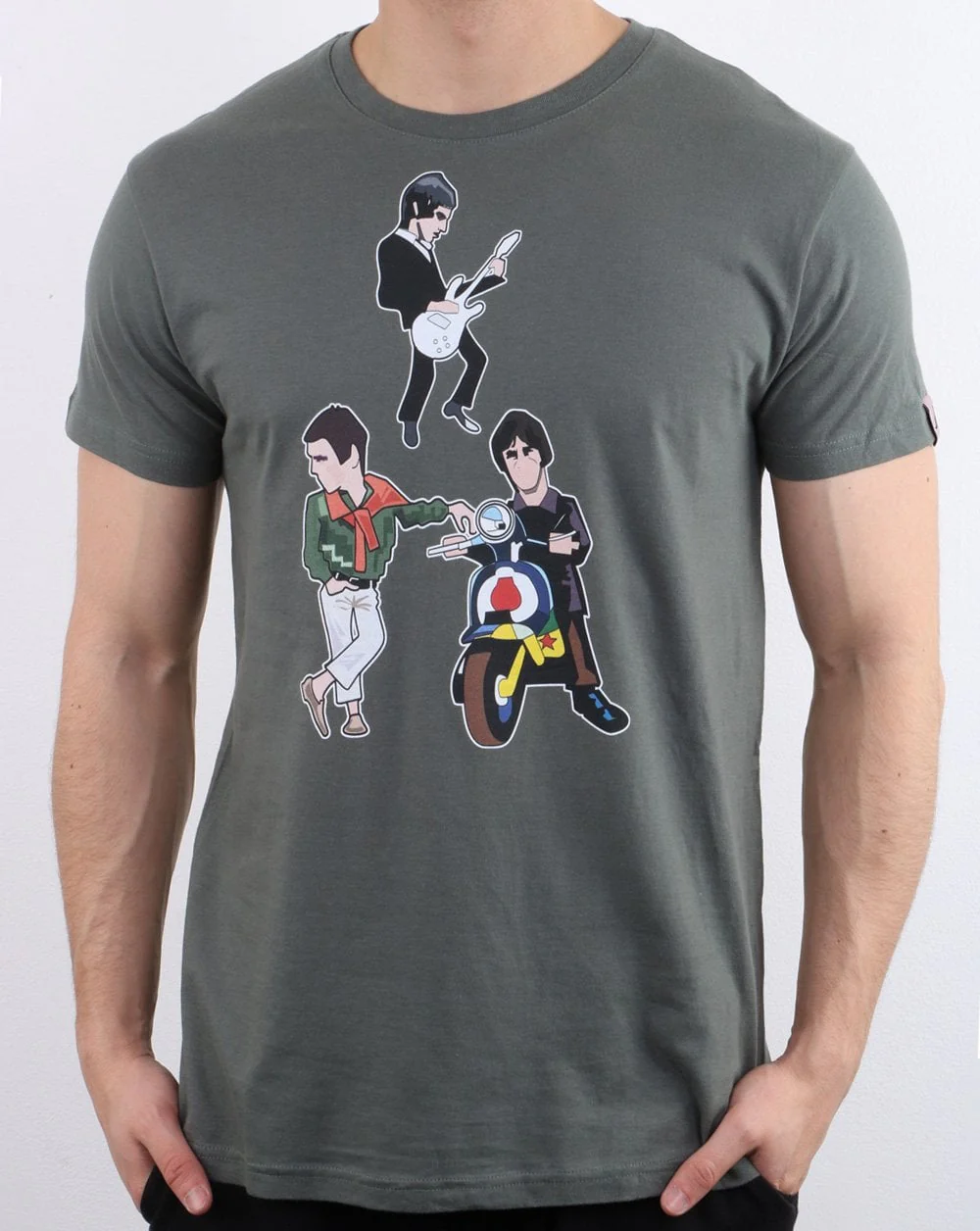 80s Casual Classics Weller T-shirt Green