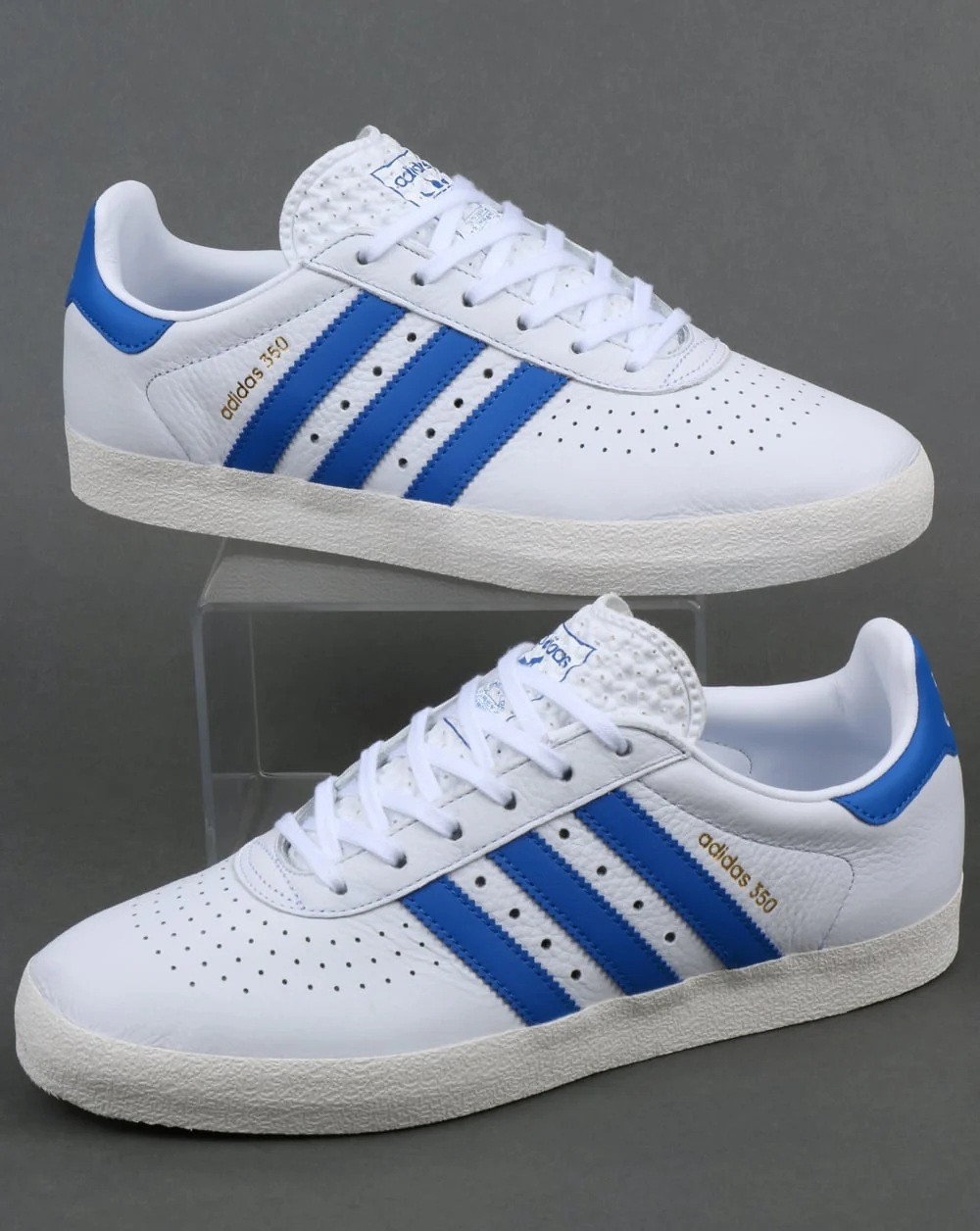 Adidas 350 Trainers White/Blue