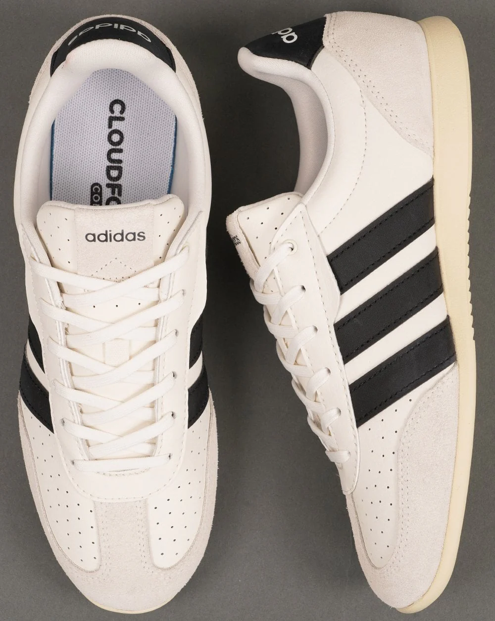 Adidas Barreda Lo Trainers White/Black - Image 4
