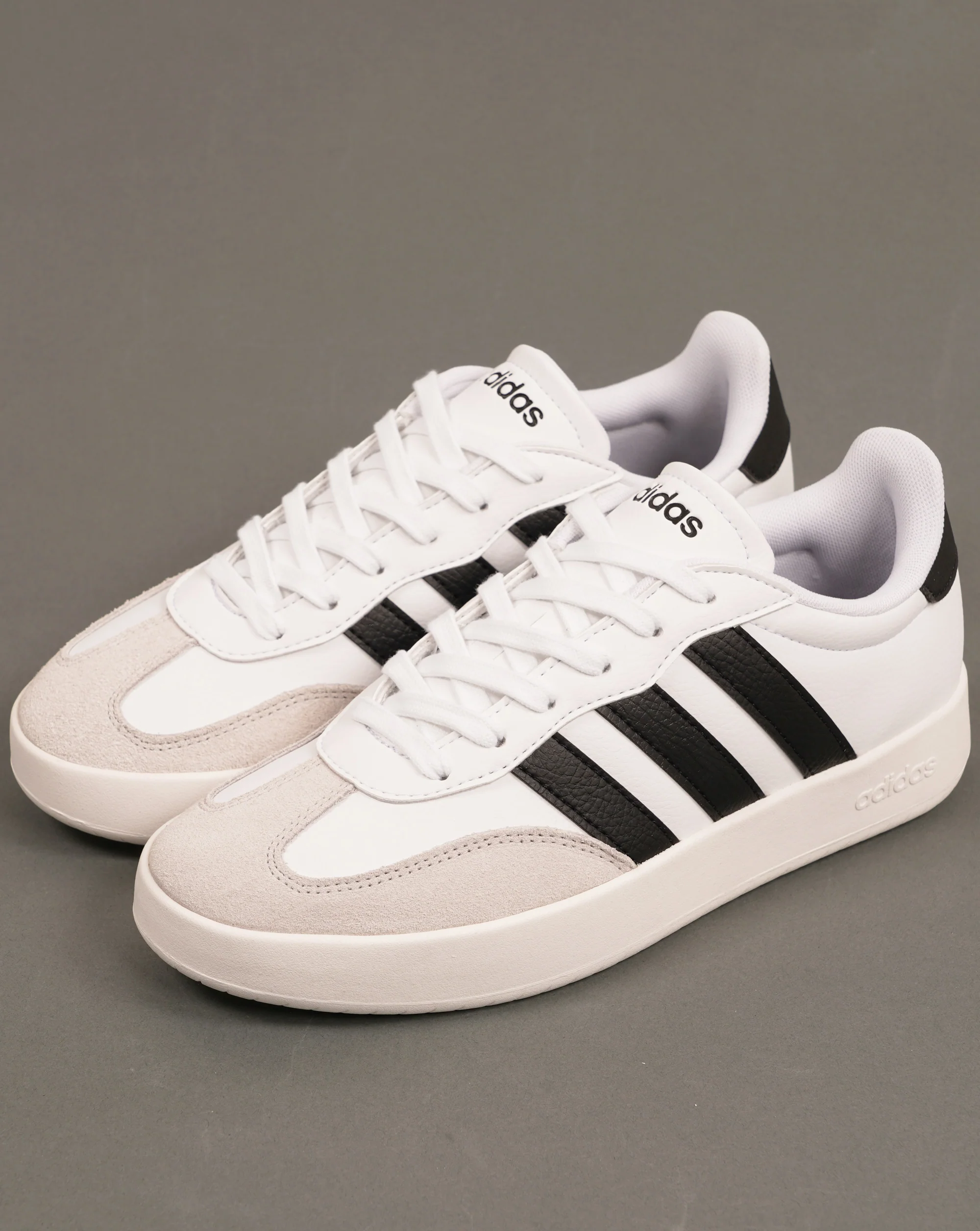 Adidas Barreda Trainers White/Black - Image 2