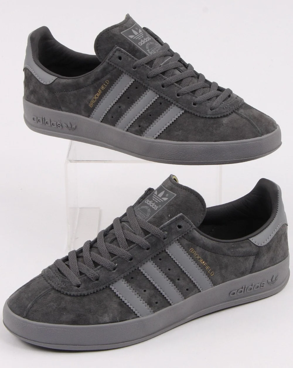 Adidas Broomfield Trainers Grey - Image 2