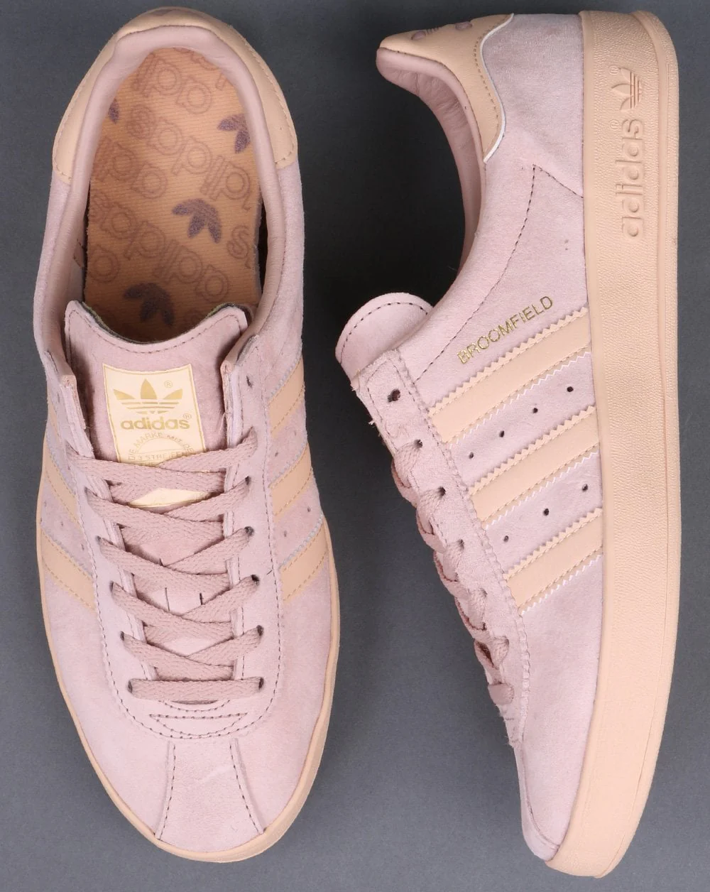 Adidas Broomfield Trainers Pearl - Image 3