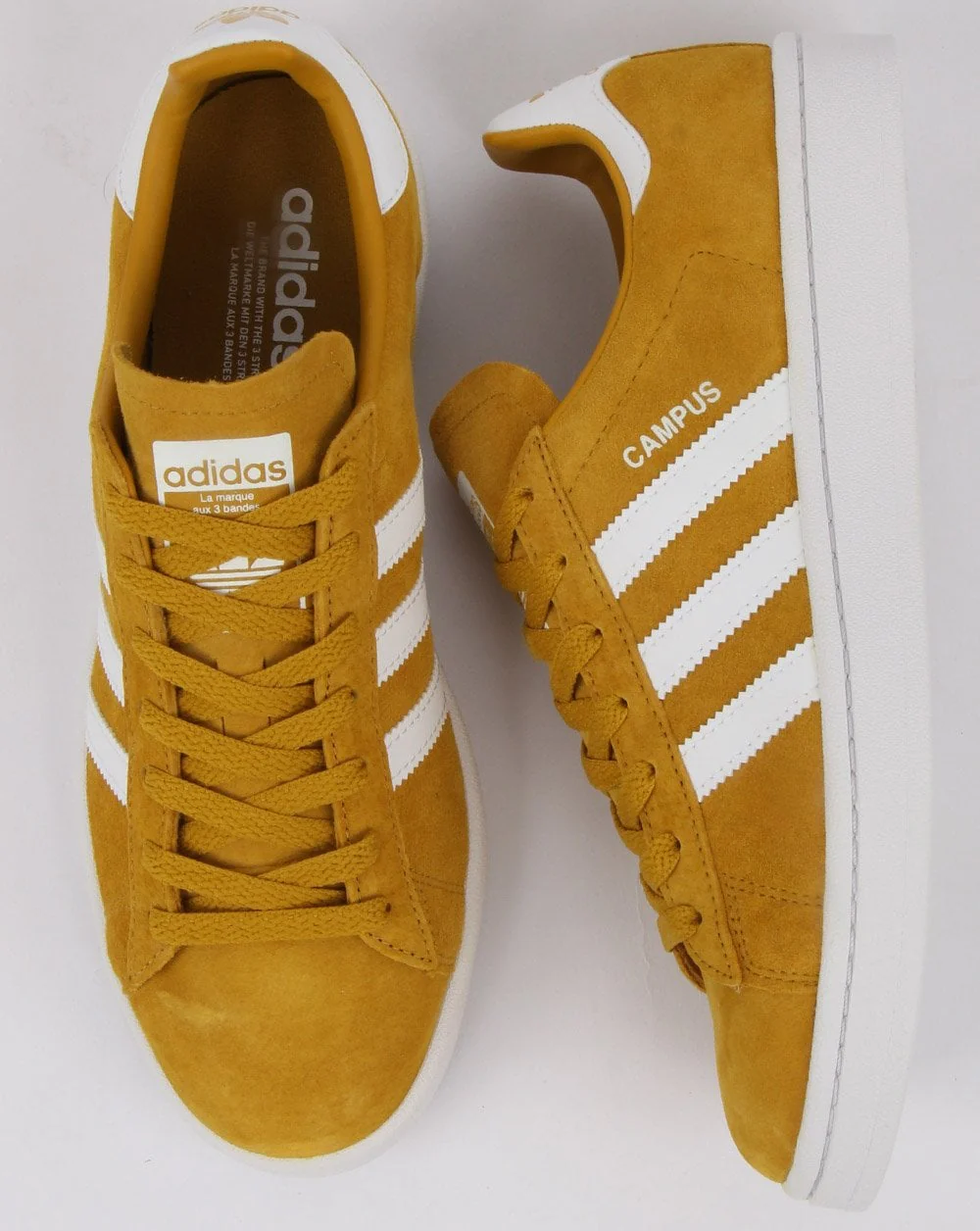 Adidas Campus Trainers Raw Ochre/white - Image 2