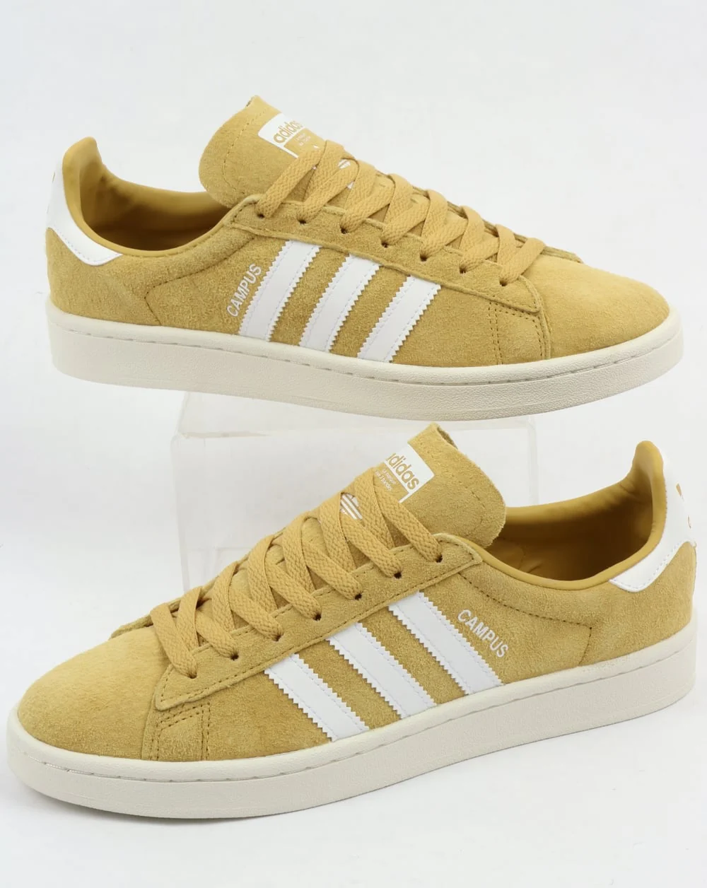 Adidas Campus Trainers Yellow/White