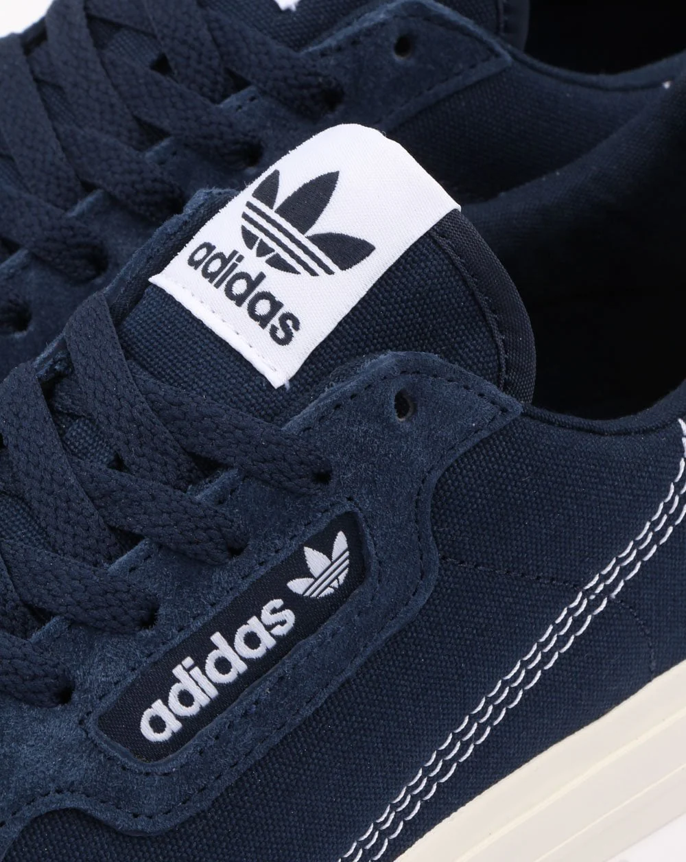 Adidas Continental Vulc Trainers Navy - Image 4
