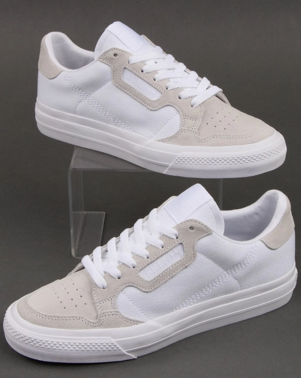 Adidas Continental Vulc Trainers White