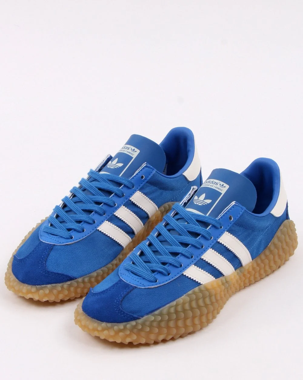 Adidas Country X Kamanda Trainers Blue/Cloud White - Image 3