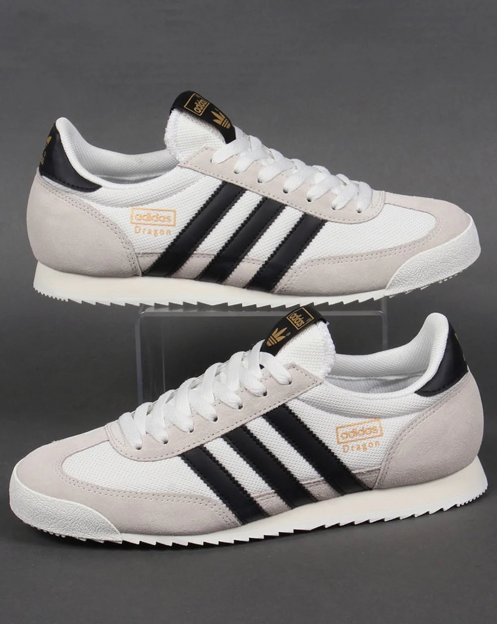 Adidas Dragon Trainers White/Black