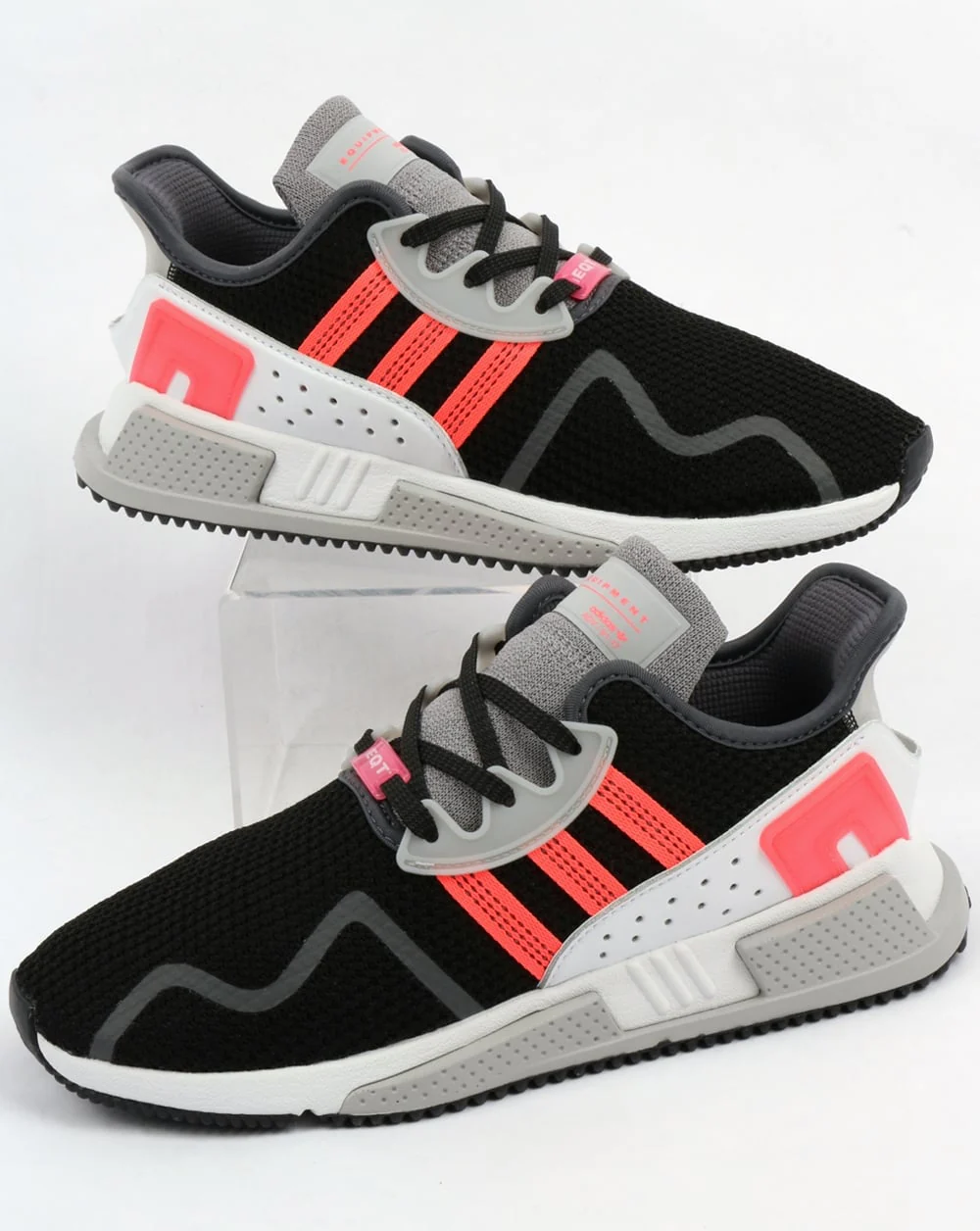 Adidas EQT Cushion Adv Trainers Black/Pink/White