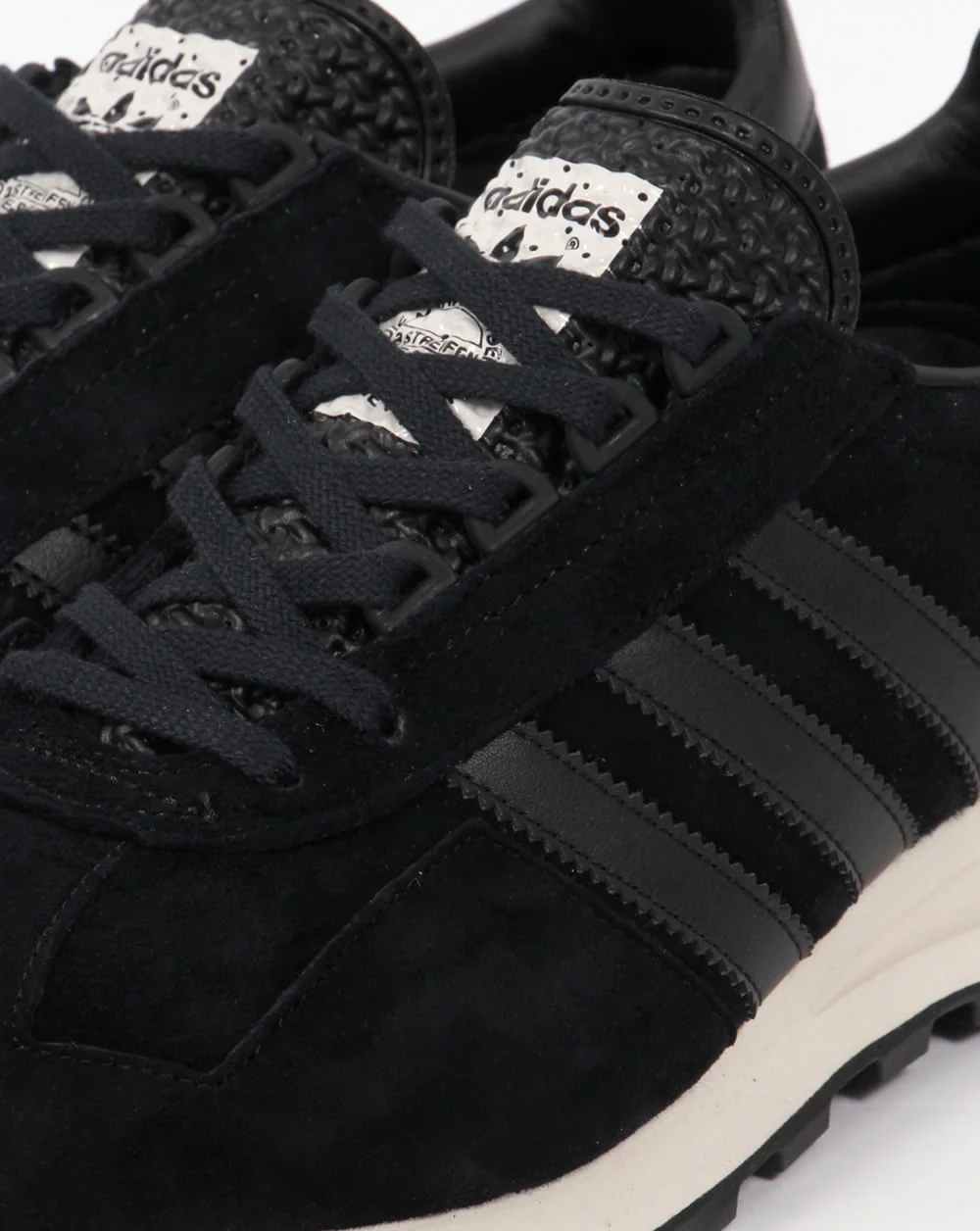Adidas Formel 1 Trainers Black/White Sole - Image 4