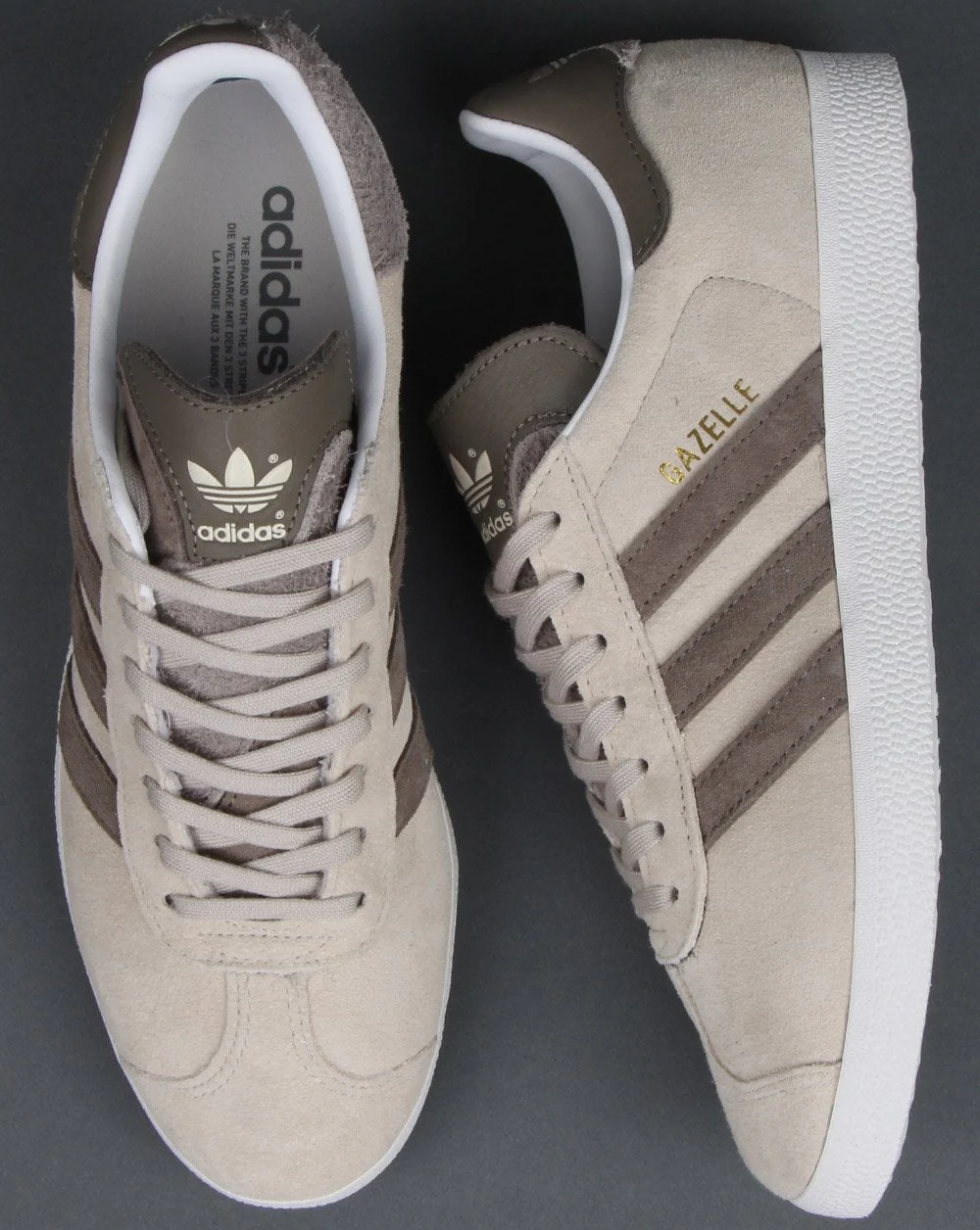 Adidas Gazelle Trainers Clear Brown