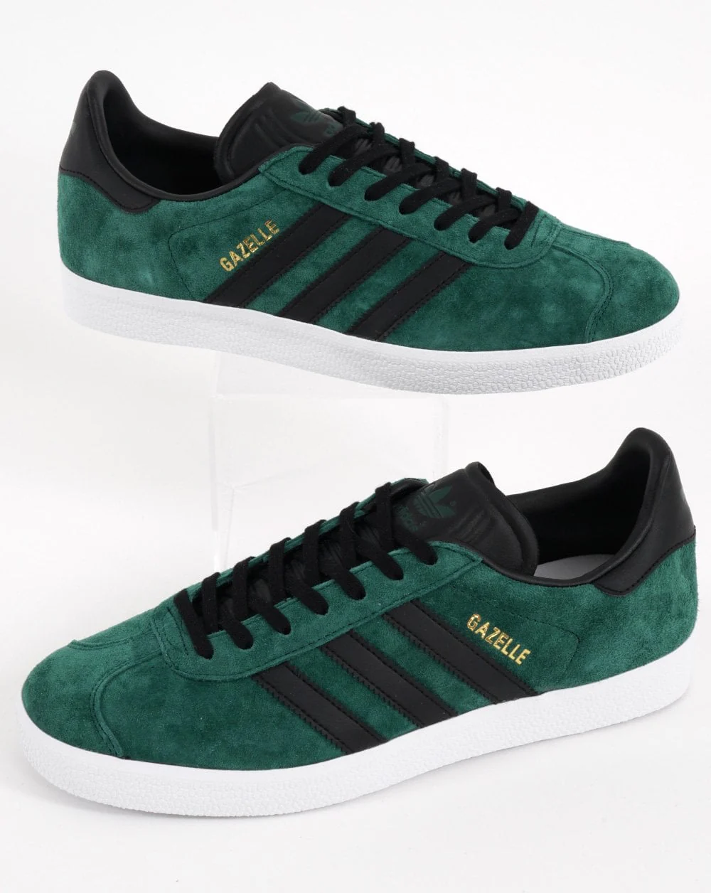 Adidas Gazelle Trainers Collegiate Green/Black - Image 2