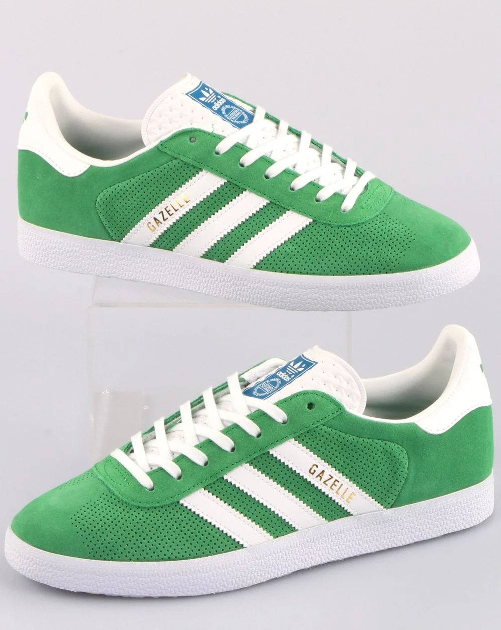 Adidas Gazelle Trainers Green/white - Image 2