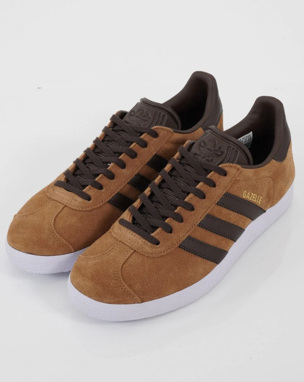 Adidas Gazelle Trainers Mesa Tan/Brown - Image 3