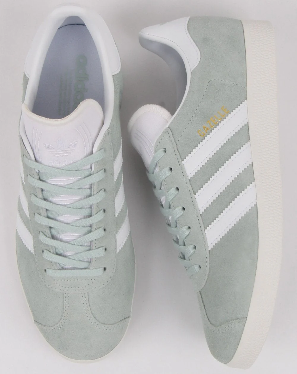 Adidas Gazelle Trainers Vapour Green/white - Image 2