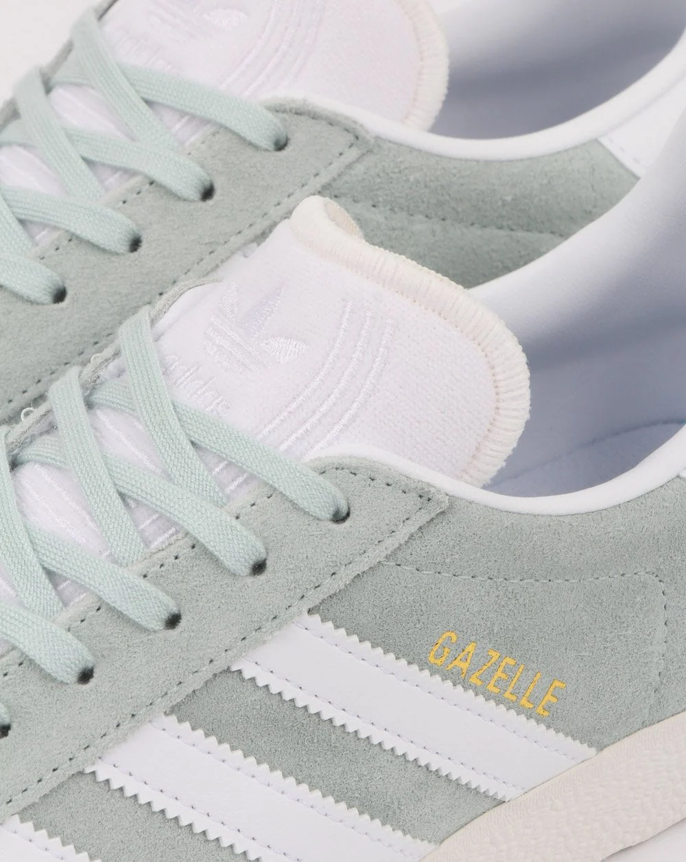 Adidas Gazelle Trainers Vapour Green/white - Image 4