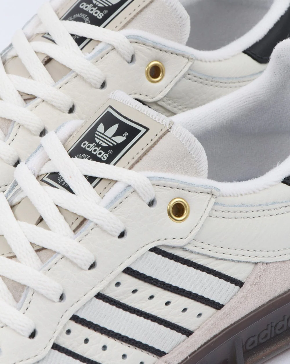 Adidas Handball Top Trainers Off White/carbon - Image 4