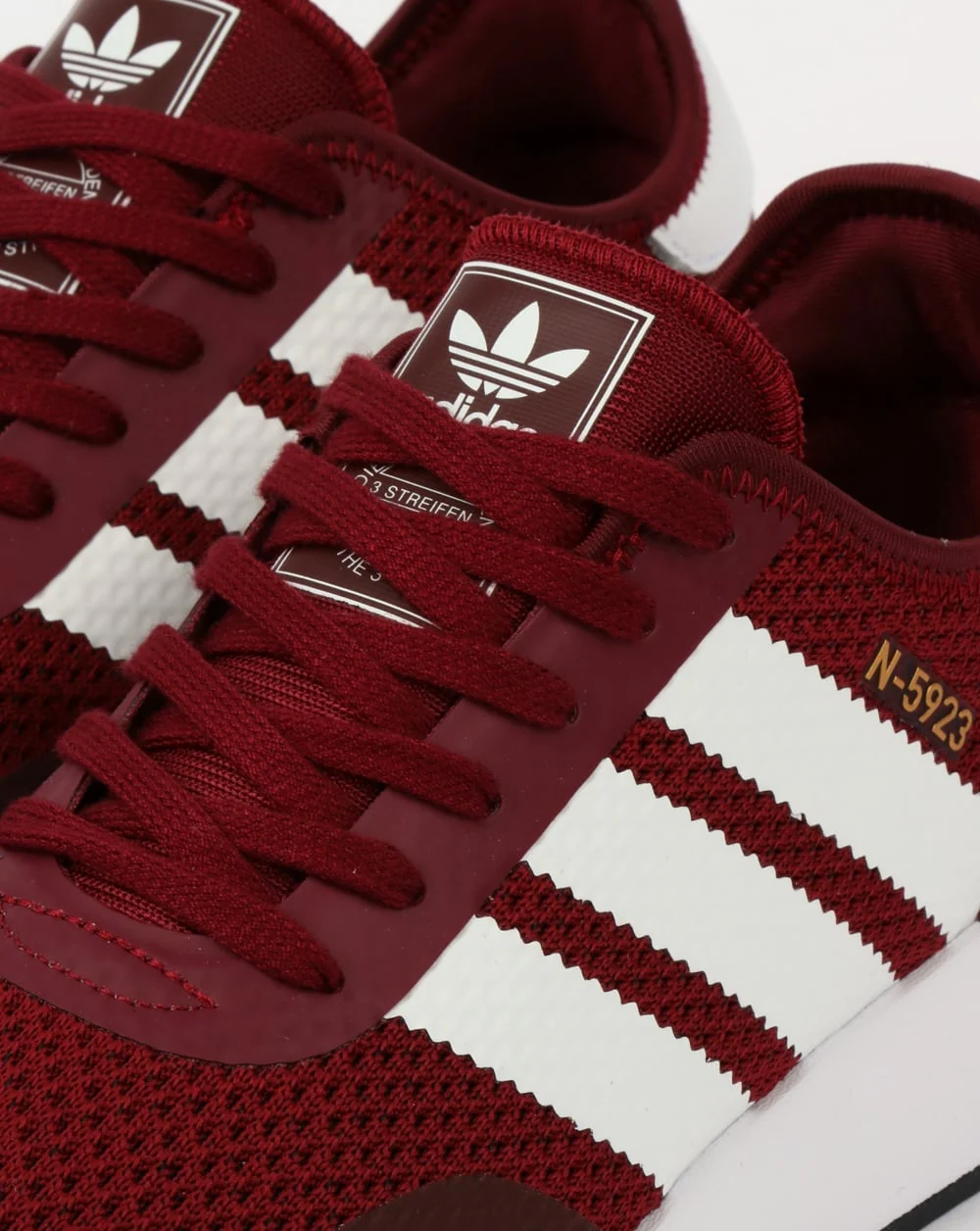 Adidas N-5923 Trainers Burgundy/White - Image 3