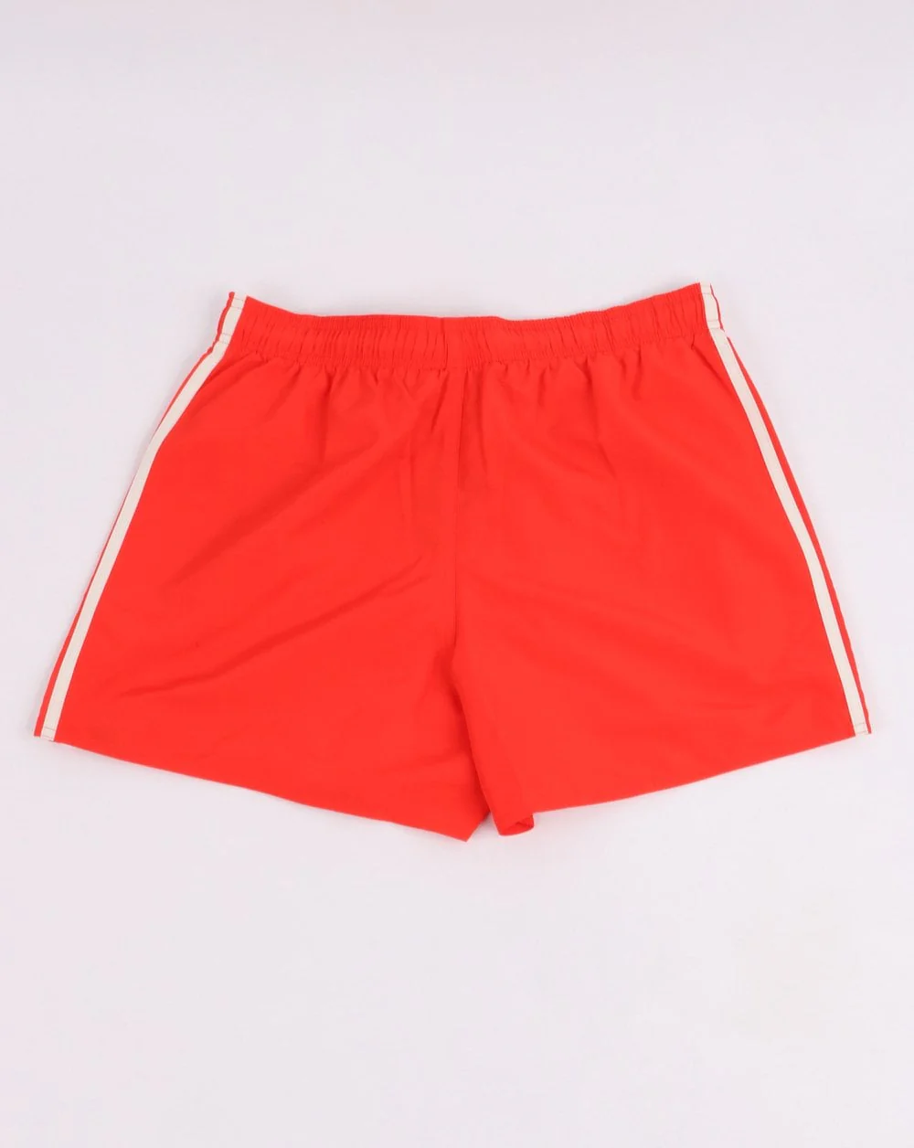 Adidas Originals 3 Stripe Swim Shorts Hi Res Red - Image 3