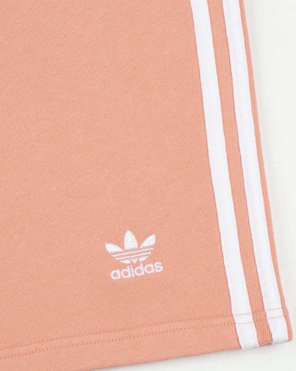 Adidas Originals 3 Stripes Shorts Dust Pink - Image 2