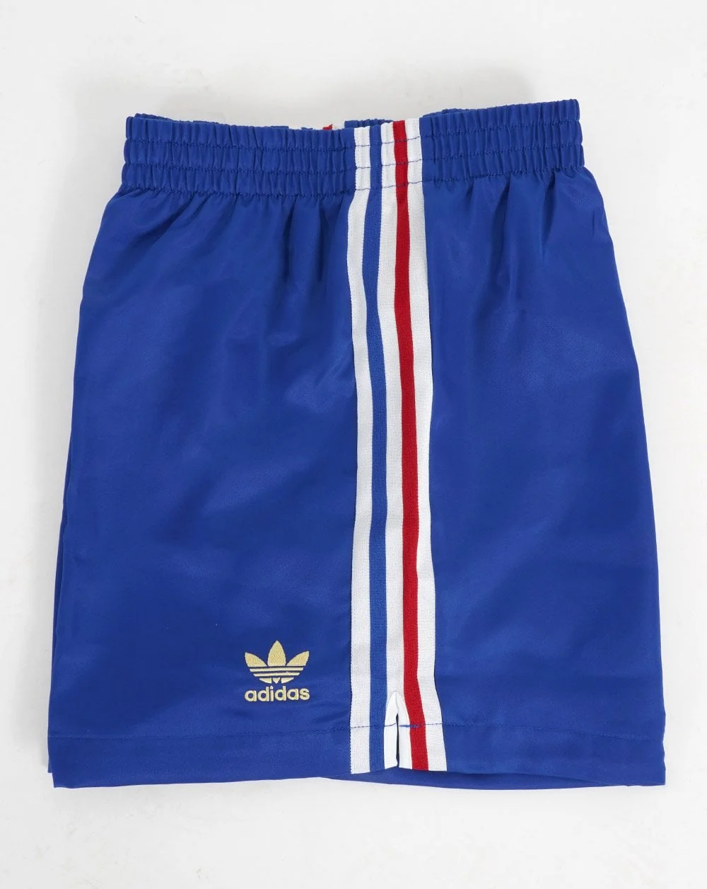Adidas Originals 3 Stripes Shorts Royal/White/Red