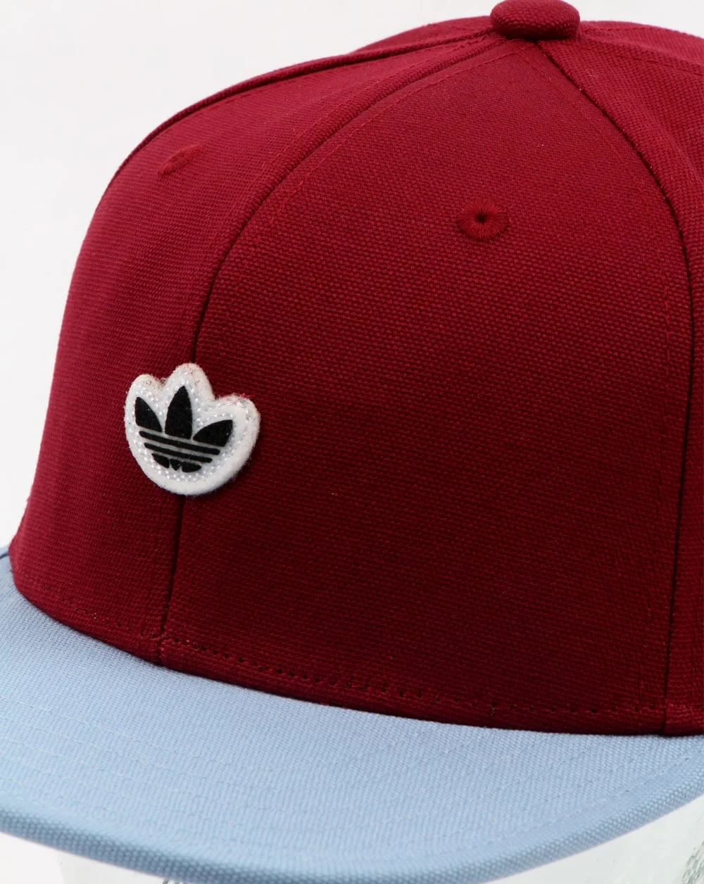 Adidas Originals 6 Panel Unstructured Cap Burgundy/ash Blue - Image 2