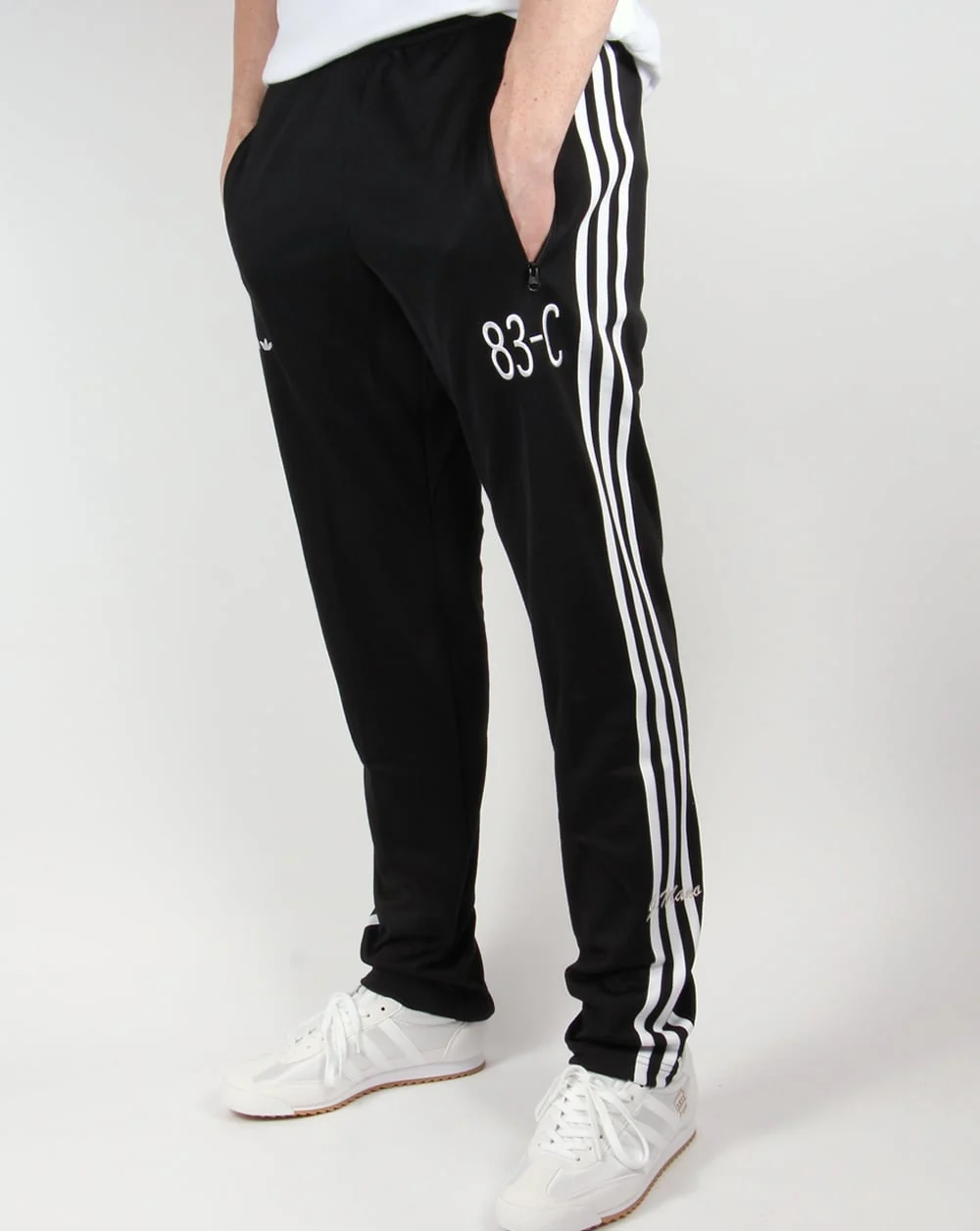 Adidas Originals 83-C Track Pants Black - Image 4