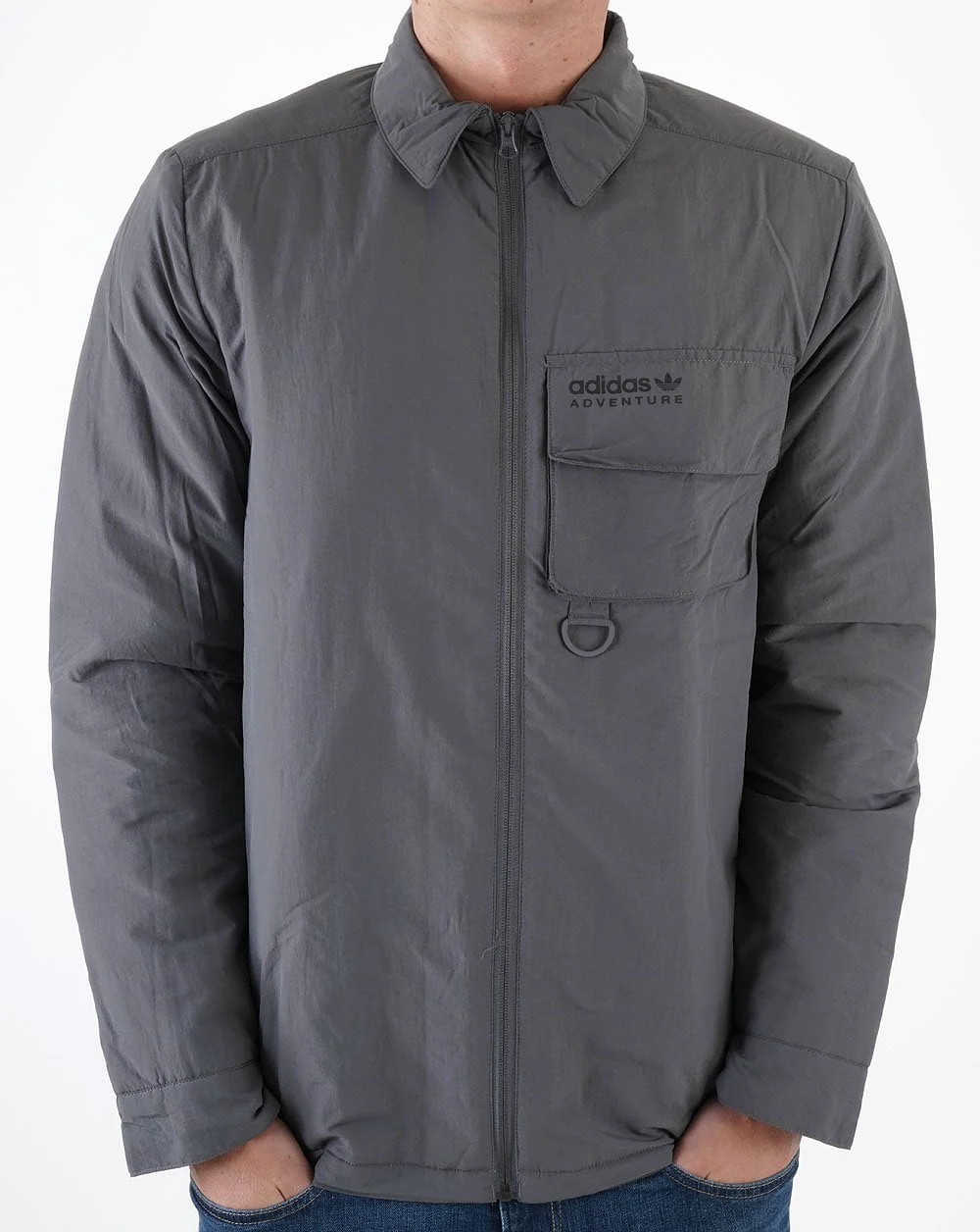 Adidas Originals Adventure Winter Shirt Grey - Image 2