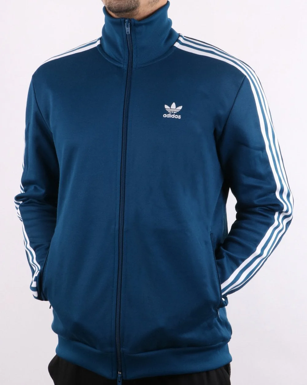 Adidas Originals Beckenbauer Track Top Deep Blue - Image 2