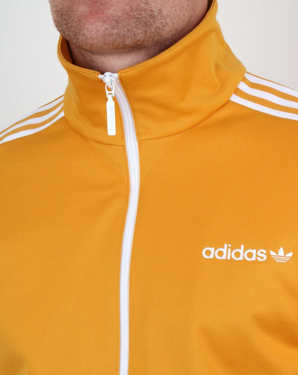Adidas Originals Beckenbauer Track Top Old Skool Yellow - Image 2