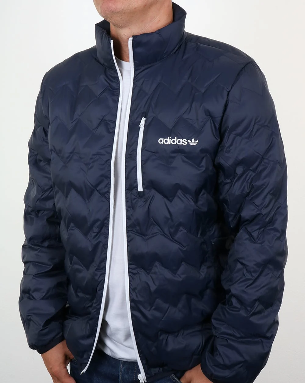 Adidas Originals Bubble Jacket Legend Ink - Image 3