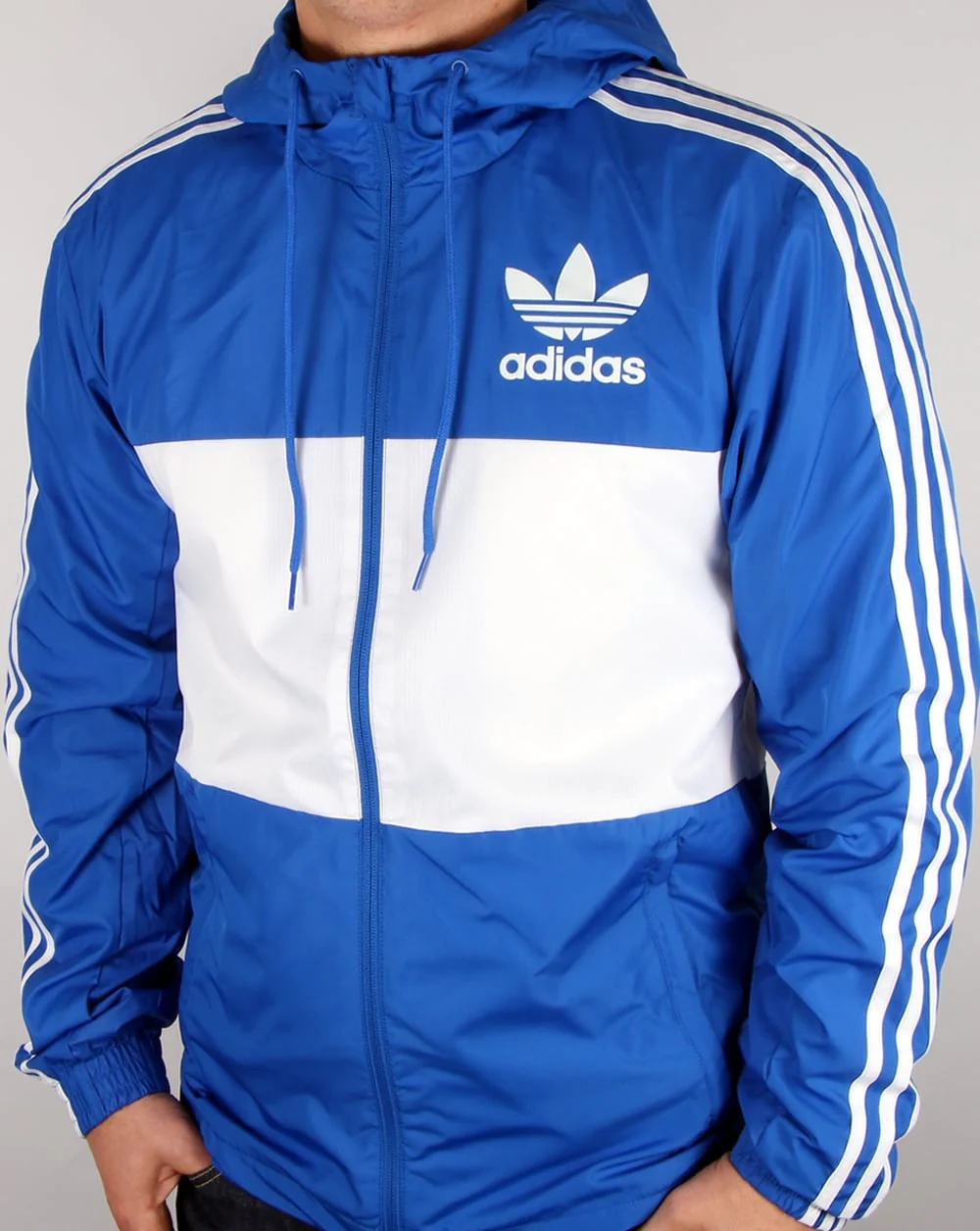 Adidas Originals California Windbreaker Blue/white