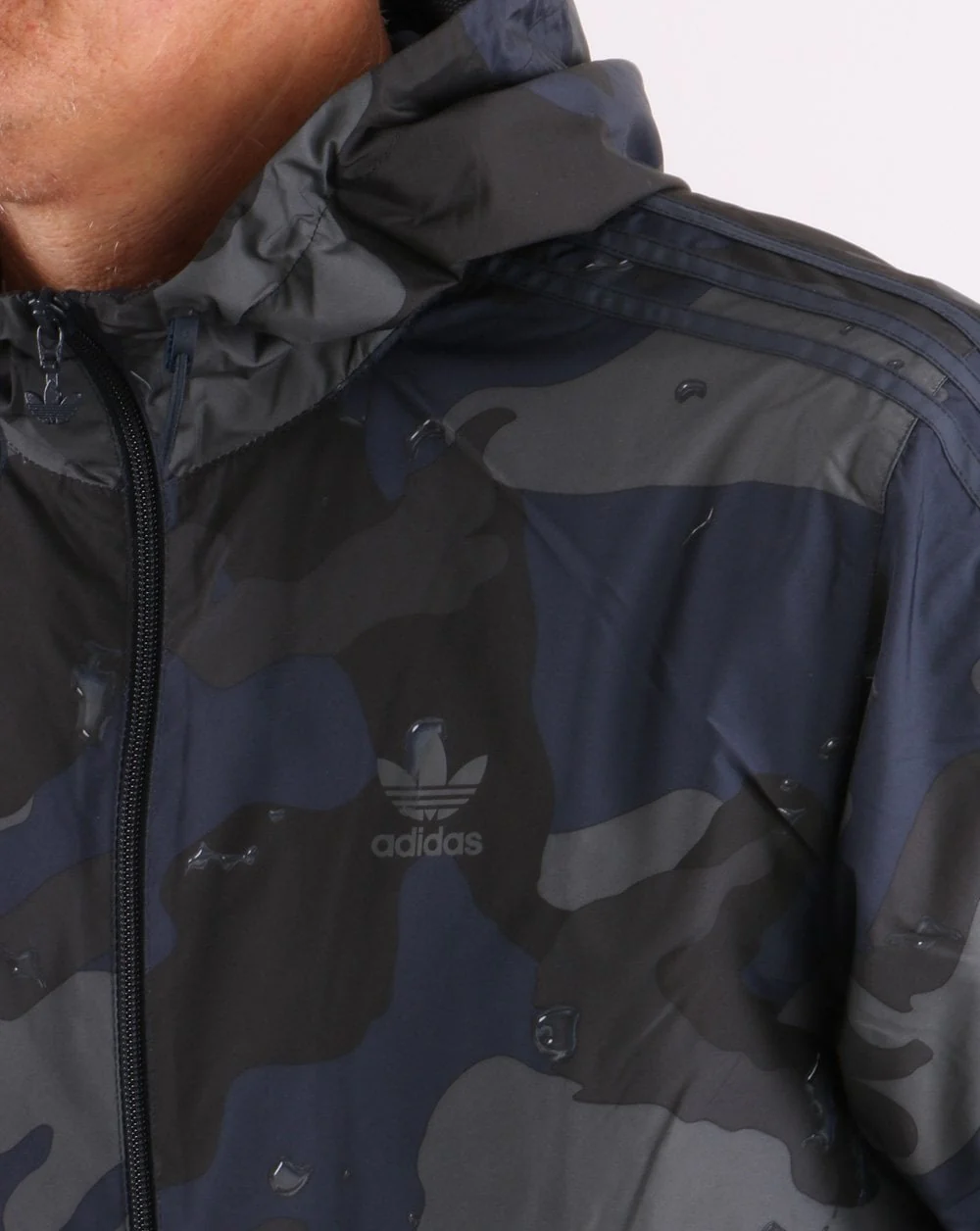 Adidas Originals Camo Windbreaker Night Navy - Image 2