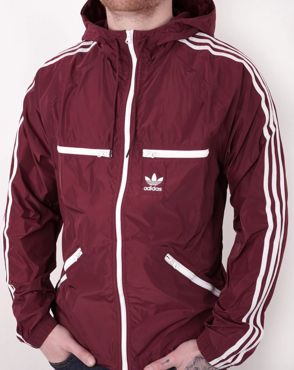 Adidas Originals Classics Windbreaker Shadow Red
