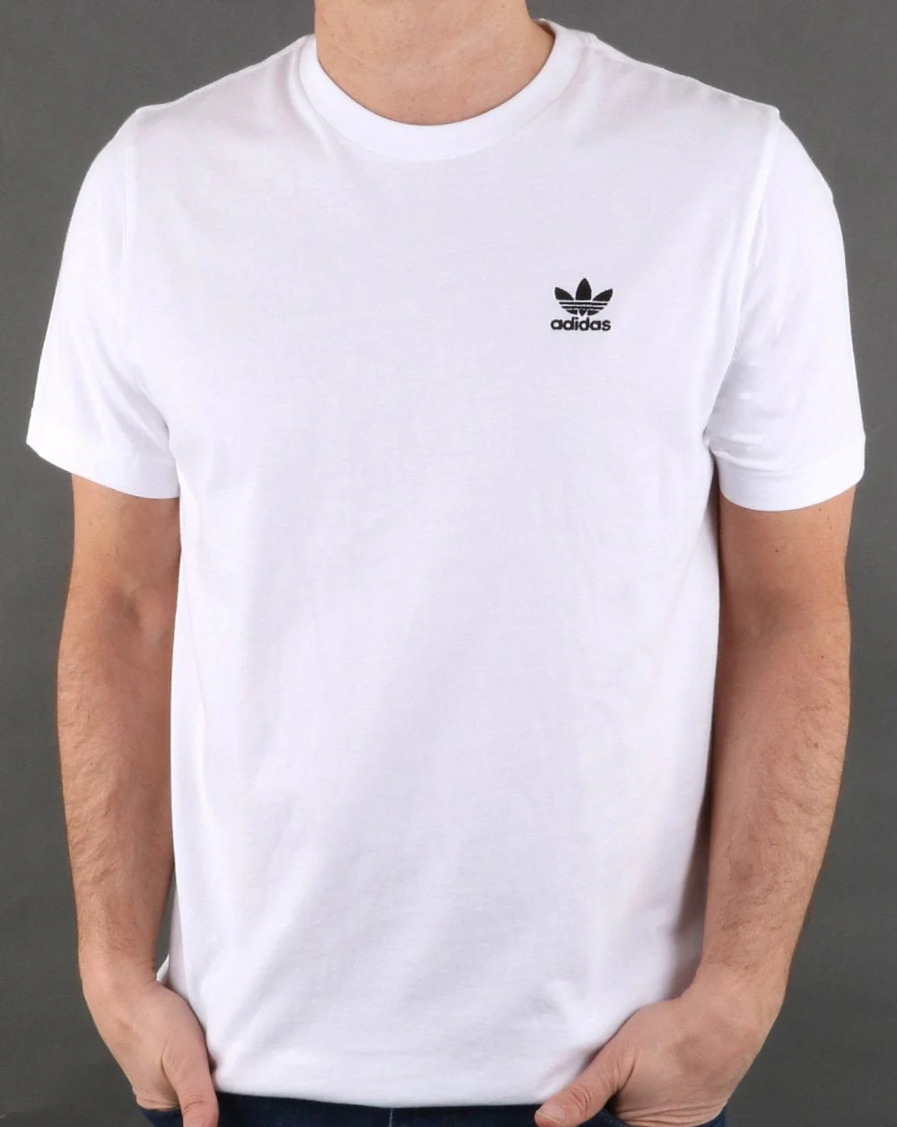 Adidas Originals Essential T Shirt White - Image 2