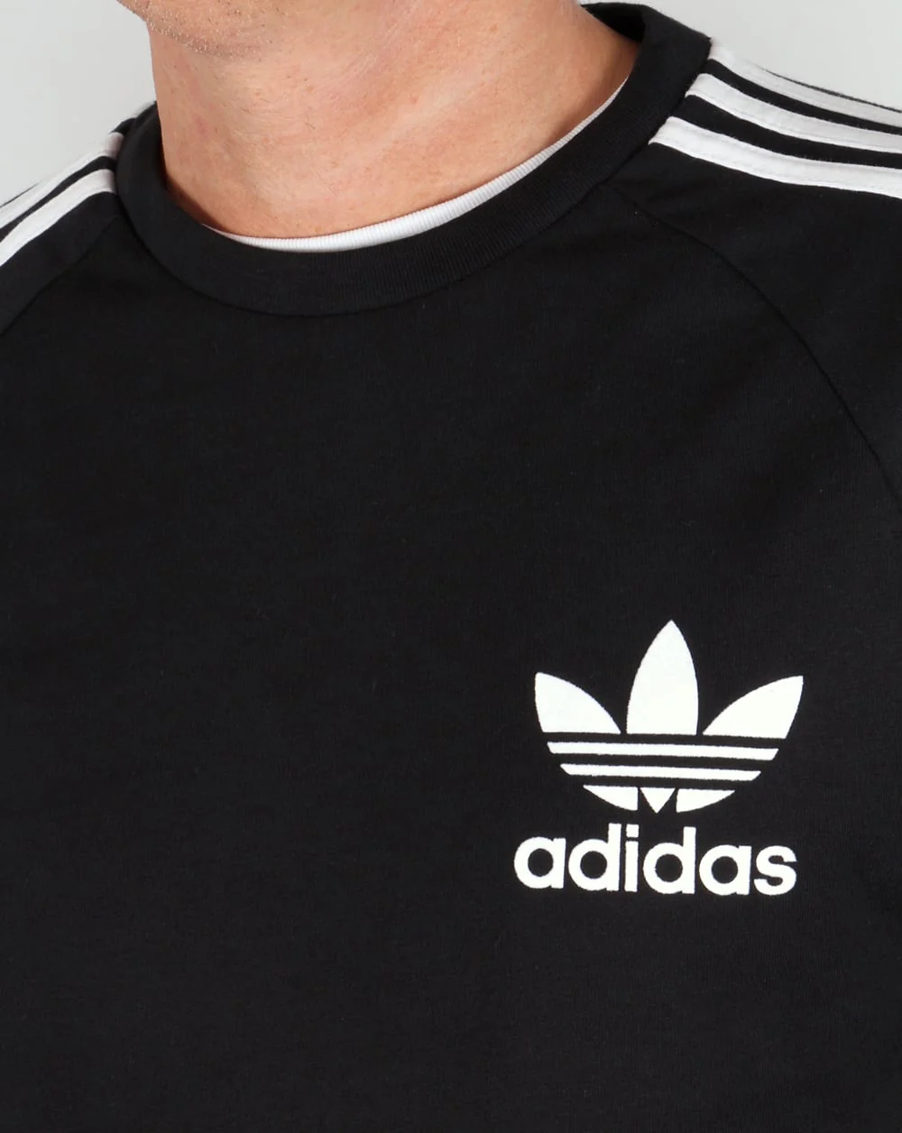 Adidas Originals Long Sleeve T Shirt Black - Image 2
