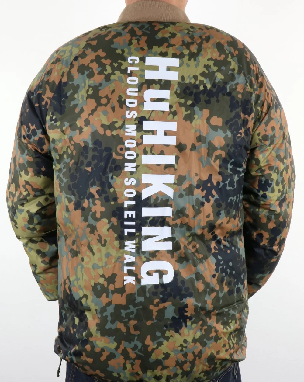 Adidas Originals Pharrell Williams Hu Hiking SST Winter Jacket Camo - Image 4