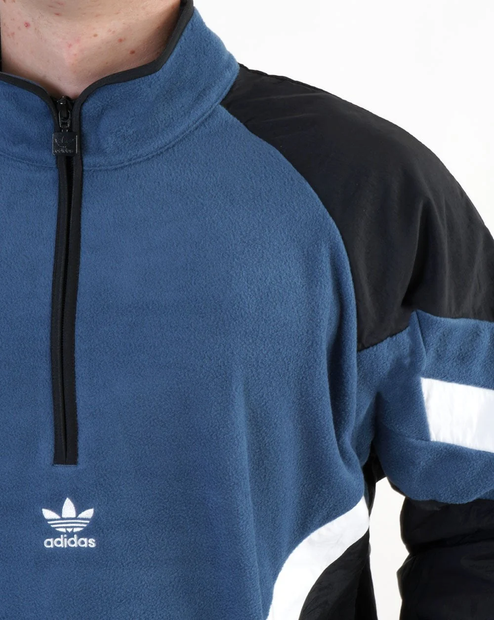 Adidas Originals Rekive Polarfleece Blue/Black - Image 3