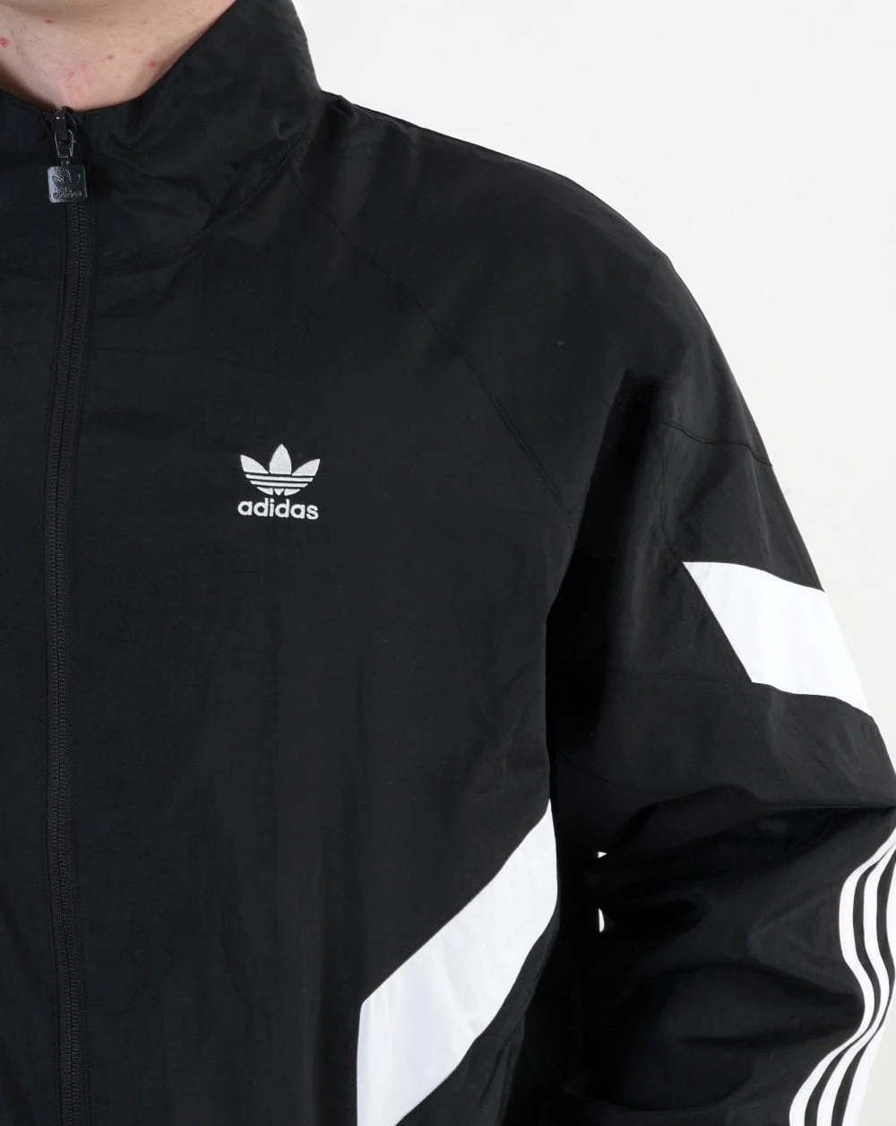 Adidas Originals Rekive Woven Track Top Black - Image 3