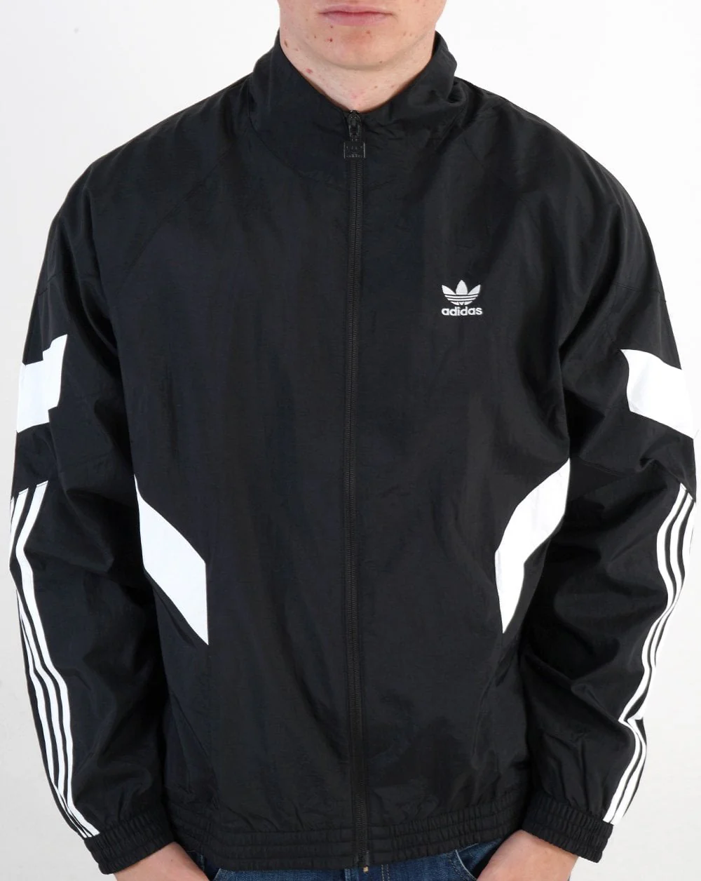 Adidas Originals Rekive Woven Track Top Black - Image 4