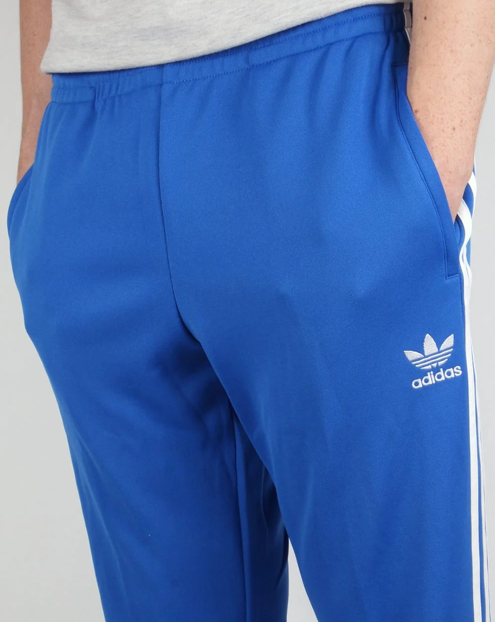 Adidas Originals Superstar Cuffed Track Pants Blue - Image 2