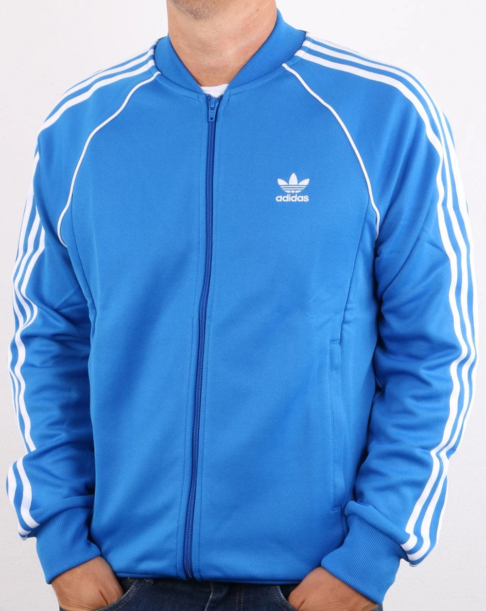 Adidas Originals Superstar Track Top Bluebird - Image 3