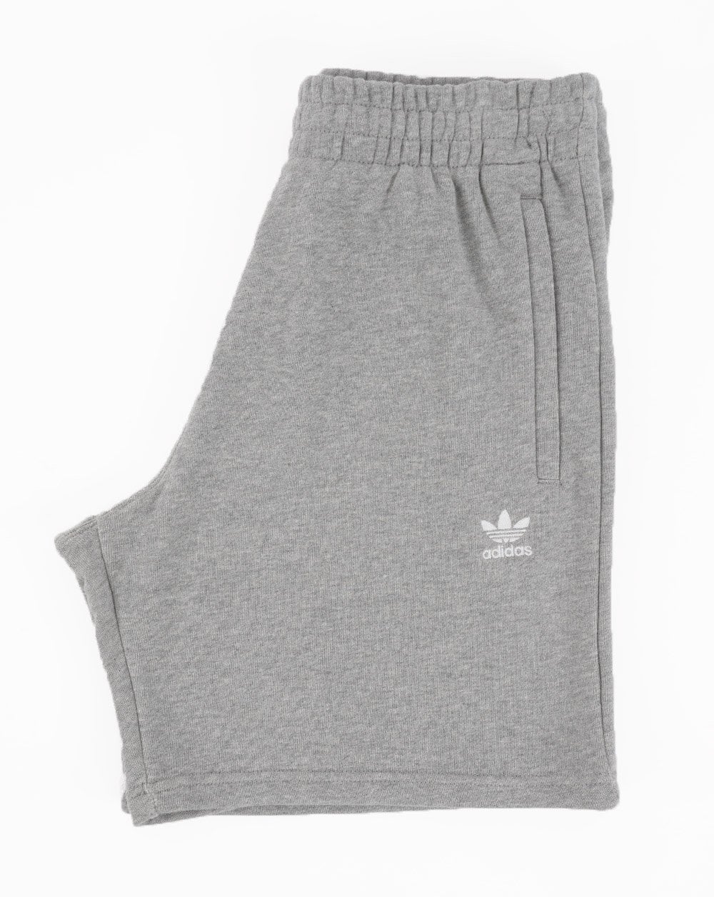 Adidas Originals Zip Pocket Lounge Shorts Grey Heather - Image 2