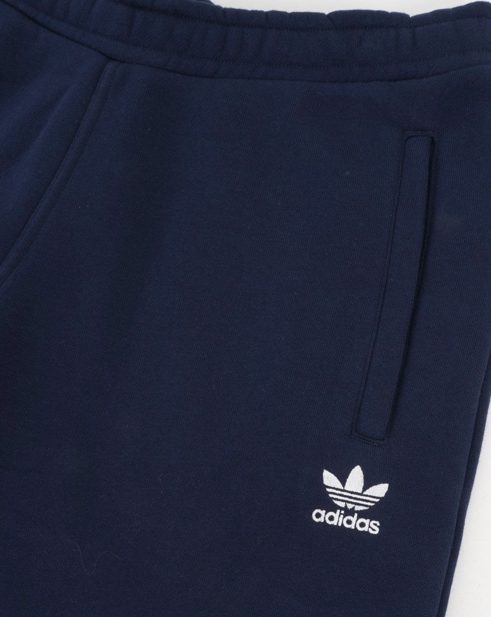 Adidas Originals Zip Pocket Lounge Shorts Navy Blue - Image 3