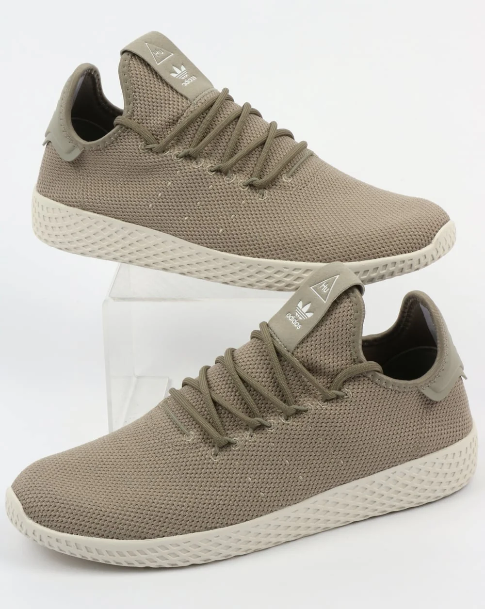 Adidas PW Tennis HU Trainers Tech Beige/White - Image 3