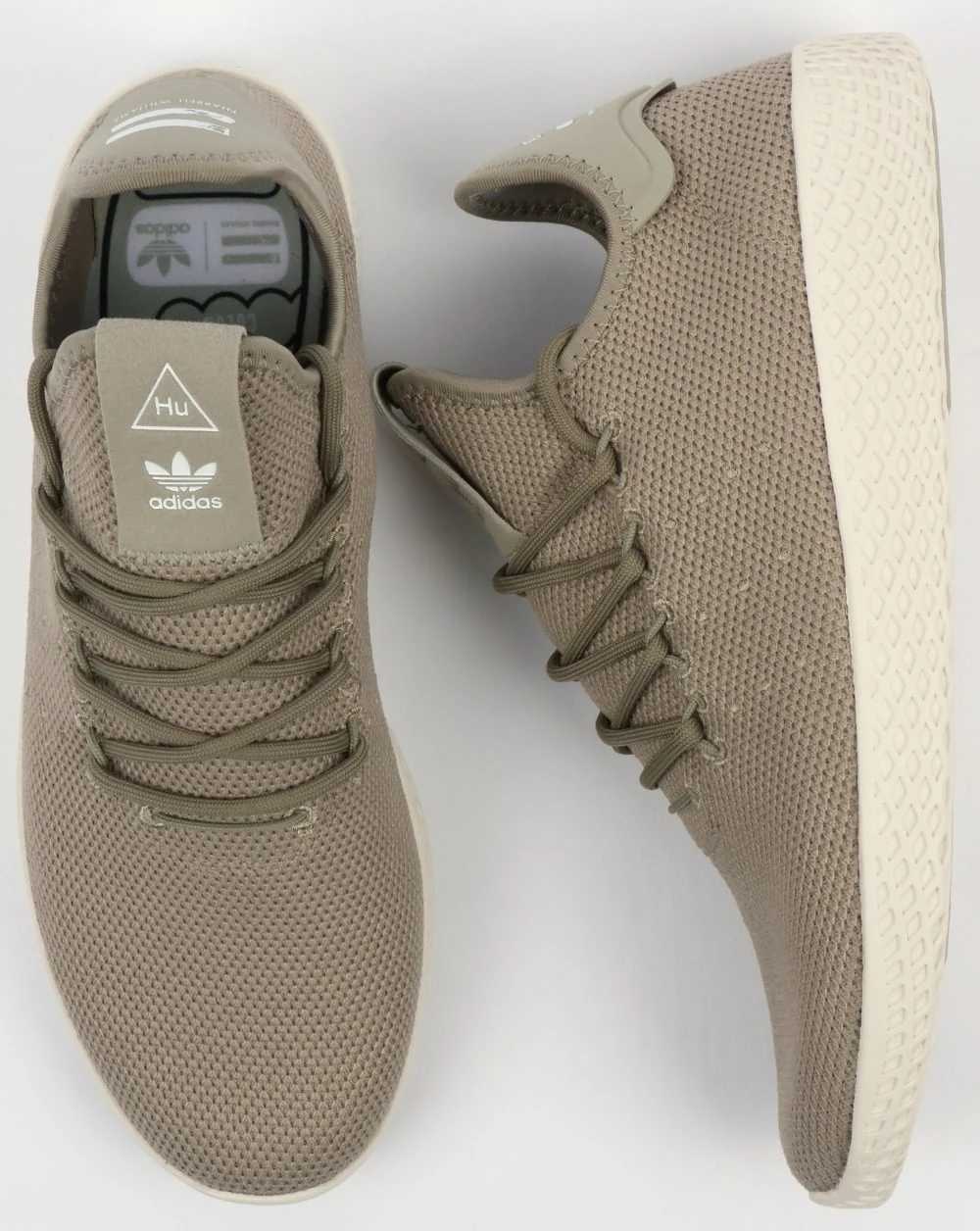 Adidas PW Tennis HU Trainers Tech Beige/White - Image 4